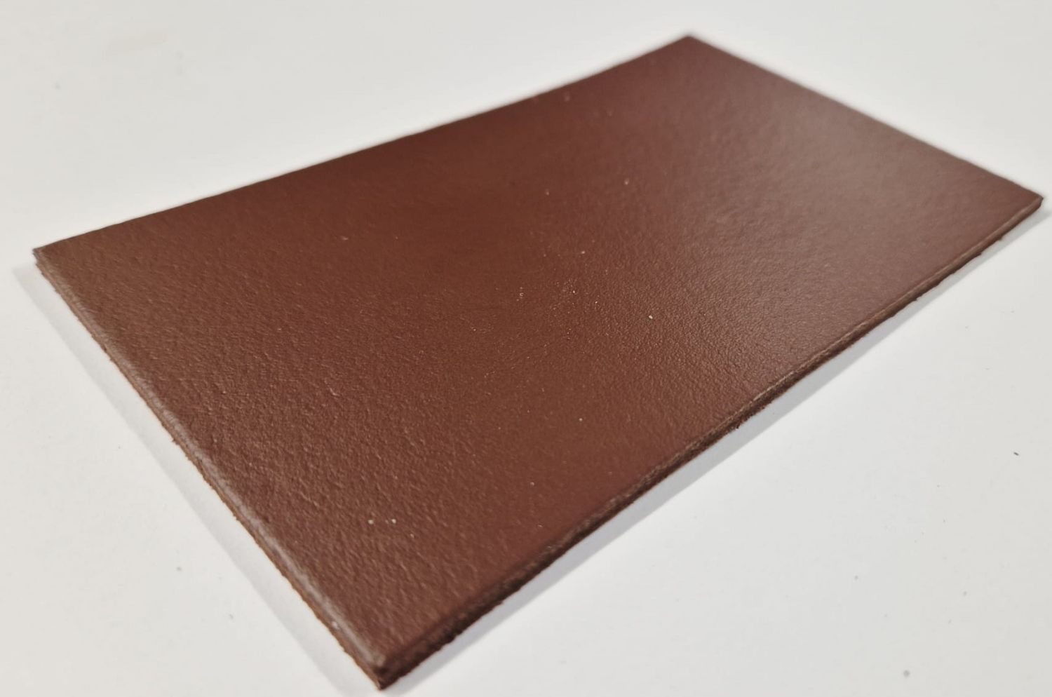 Leather Rectangle - 3 Sizes & Various Colours (141mm x 206mm / Brown)